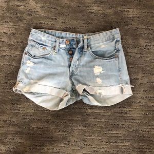 Boyfriend shorts